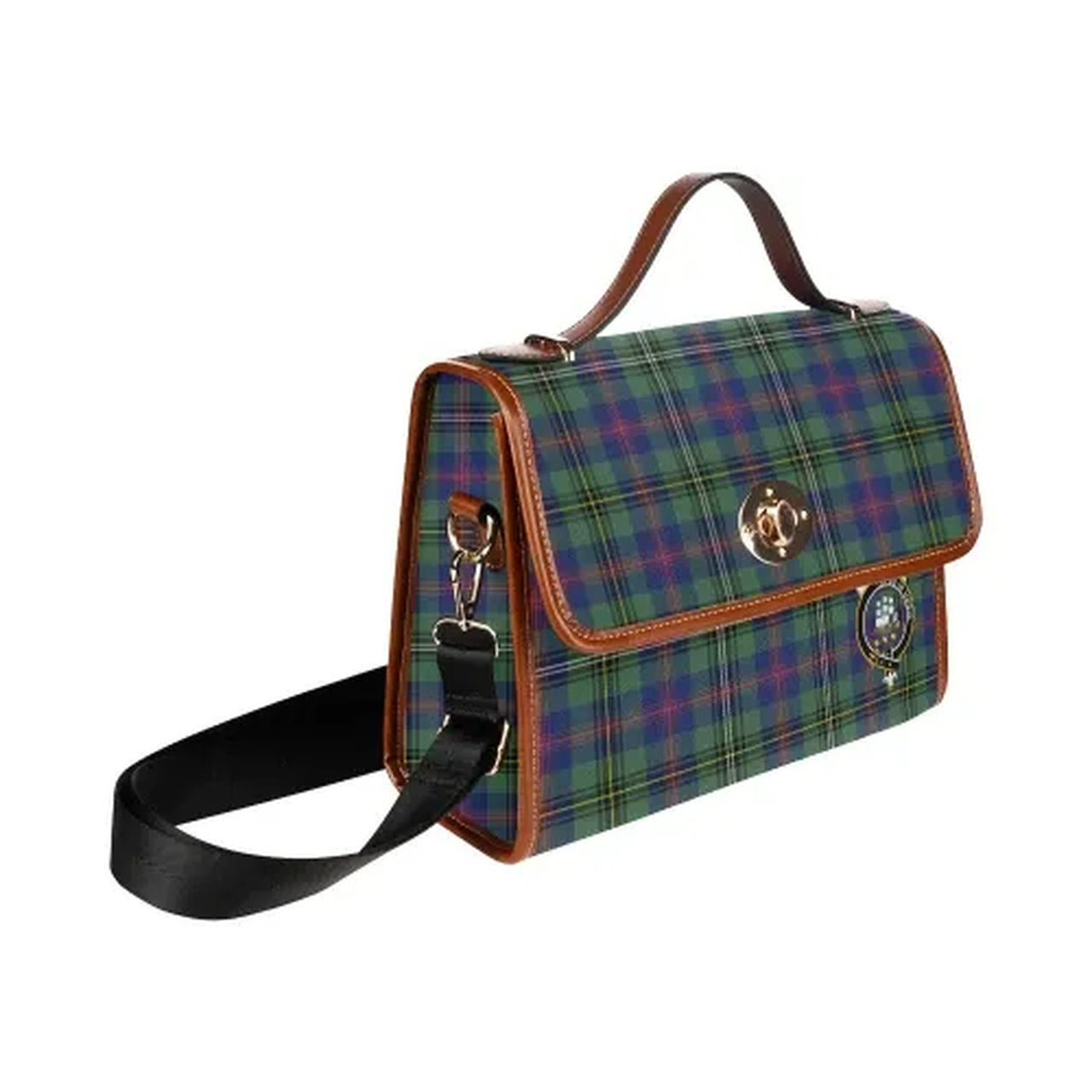 Wood Tartan Canvas Bag