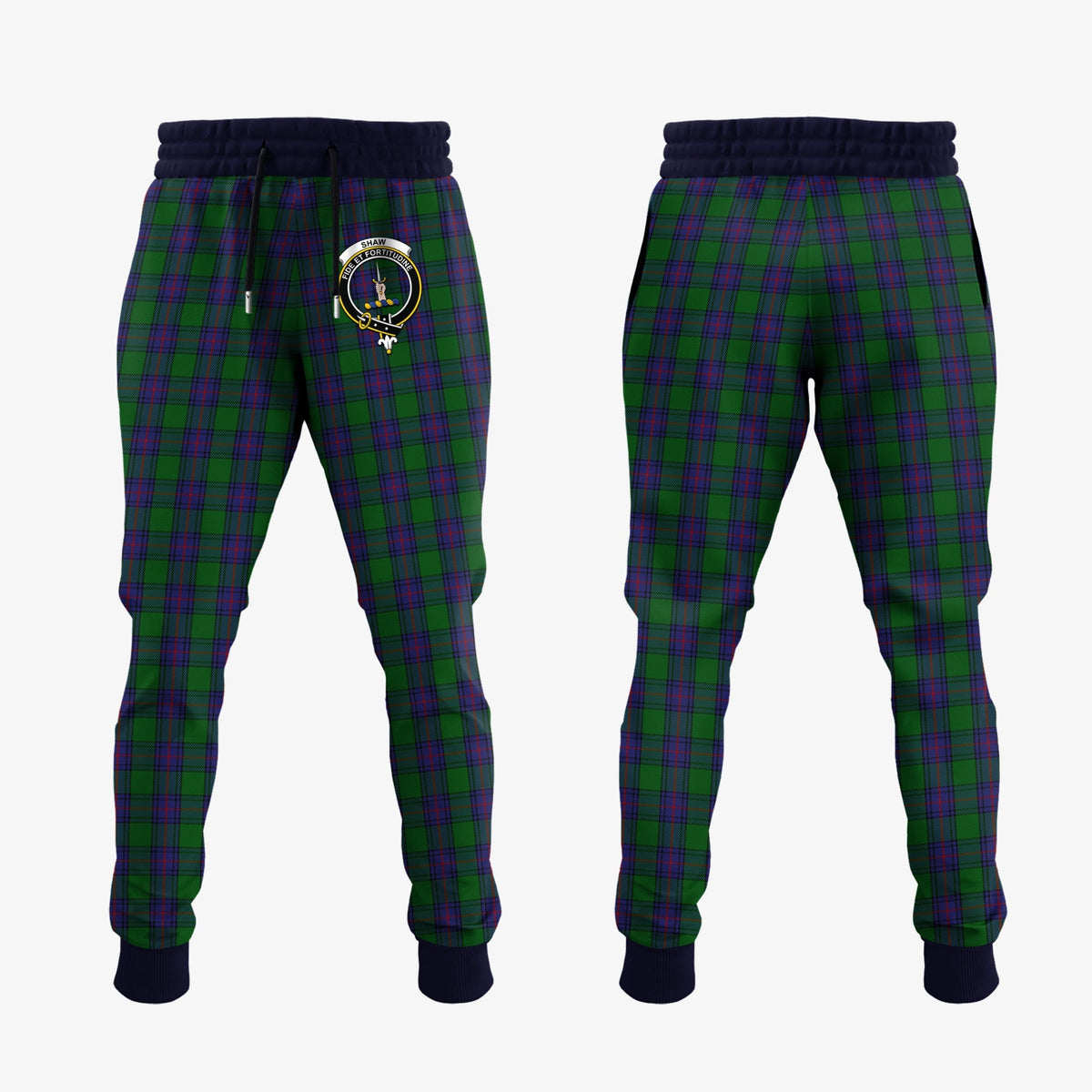 Shaw Tartan Crest Jogger Sweatpants