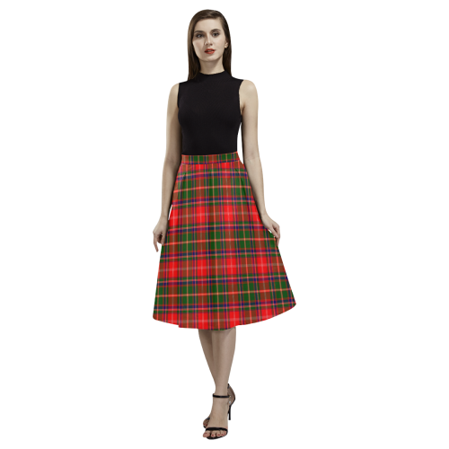 Somerville Modern Tartan Aoede Crepe Skirt