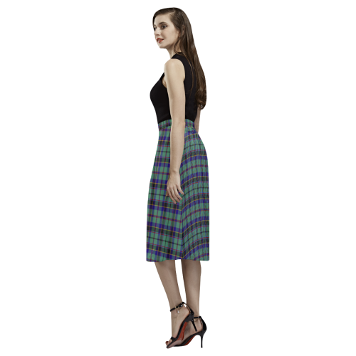 Stevenson Tartan Aoede Crepe Skirt