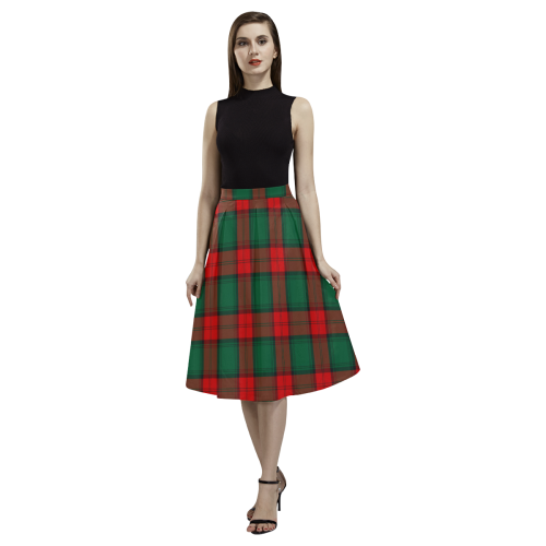 Stewart Atholl Modern Tartan Aoede Crepe Skirt