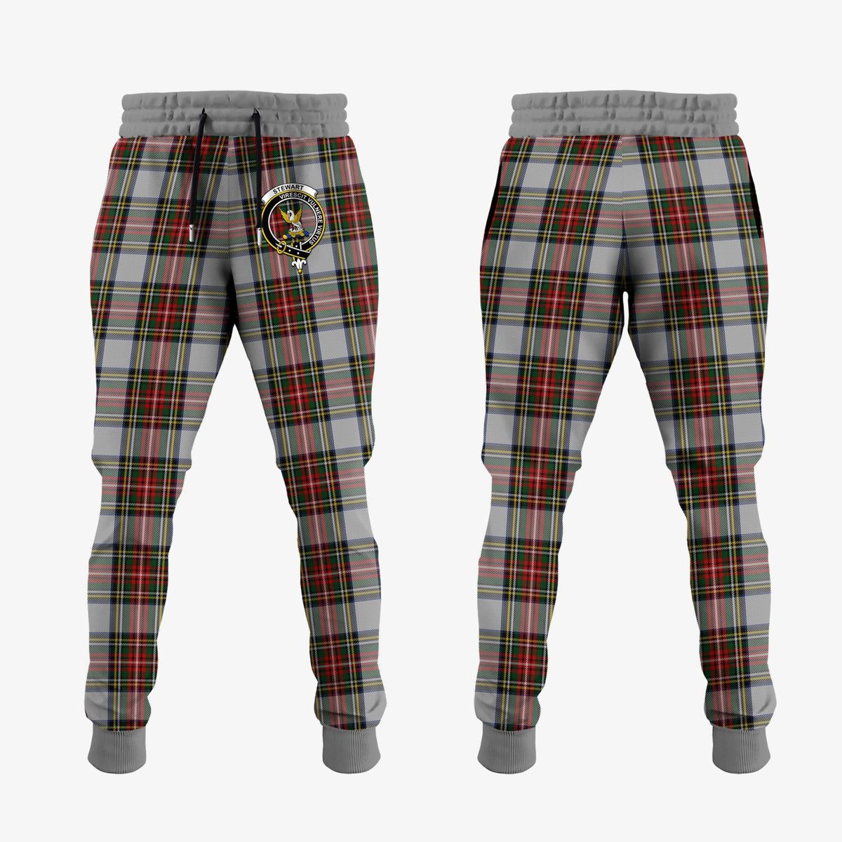 Stewart Dress Tartan Crest Jogger Sweatpants