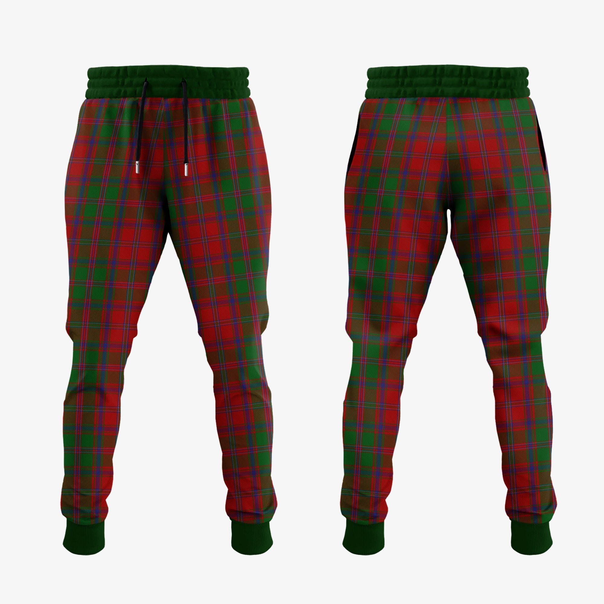 Stewart Of Appin Tartan Crest Jogger Sweatpants