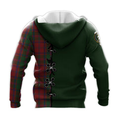 Stewart of Appin Tartan Hoodie - Lion Rampant And Celtic Thistle Style