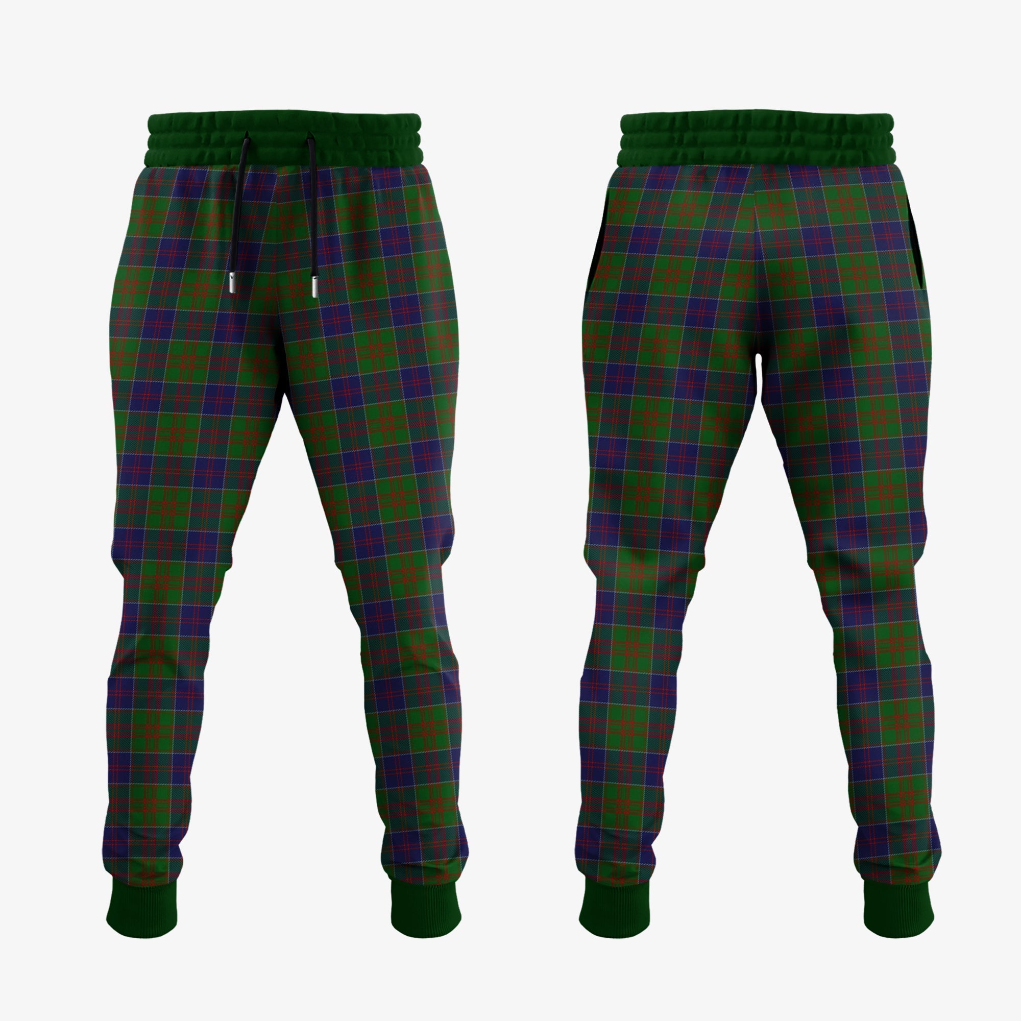 Stewart Of Appin Hunting Tartan Crest Jogger Sweatpants