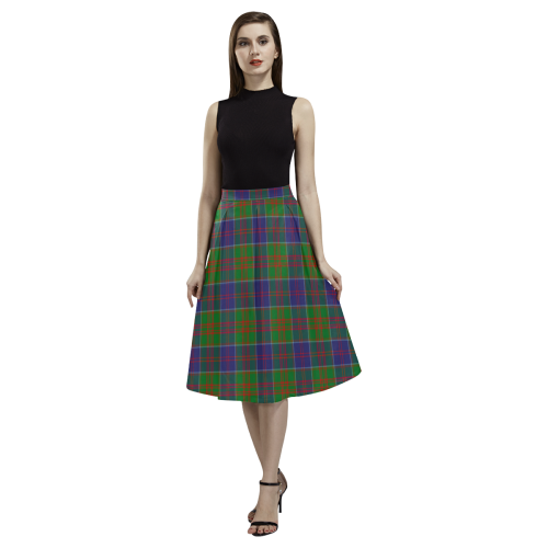 Stewart of Appin Hunting Modern Tartan Aoede Crepe Skirt