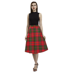 Stewart of Appin Modern Tartan Aoede Crepe Skirt