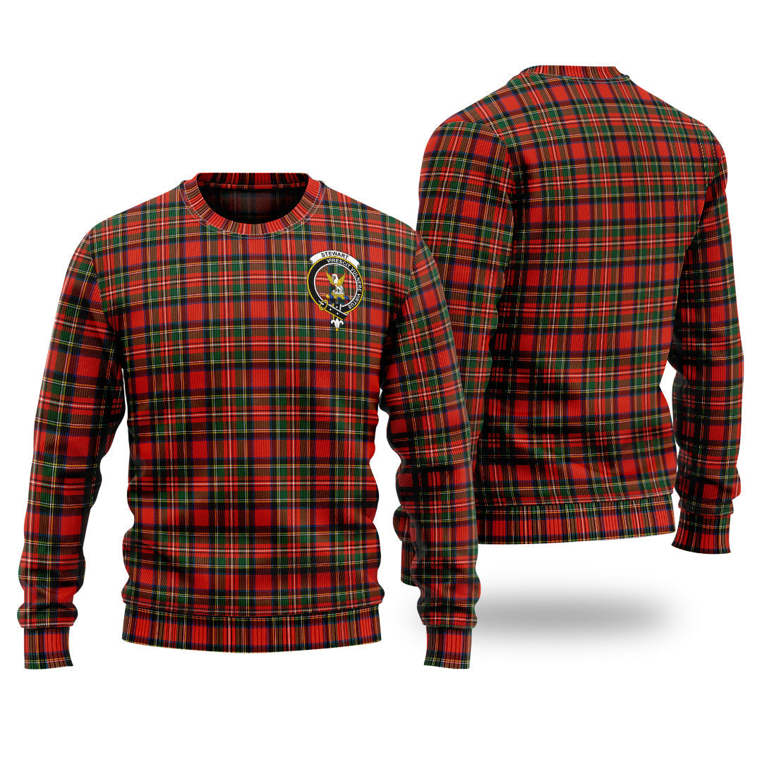 Stewart Royal Modern Tartan Sweater