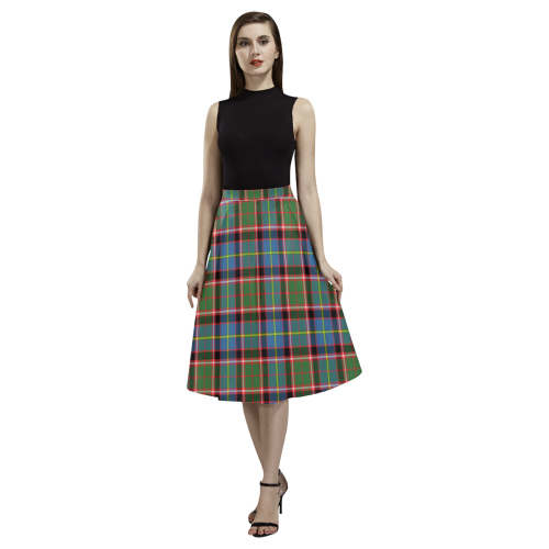 Stirling & Bannockburn District Tartan Aoede Crepe Skirt