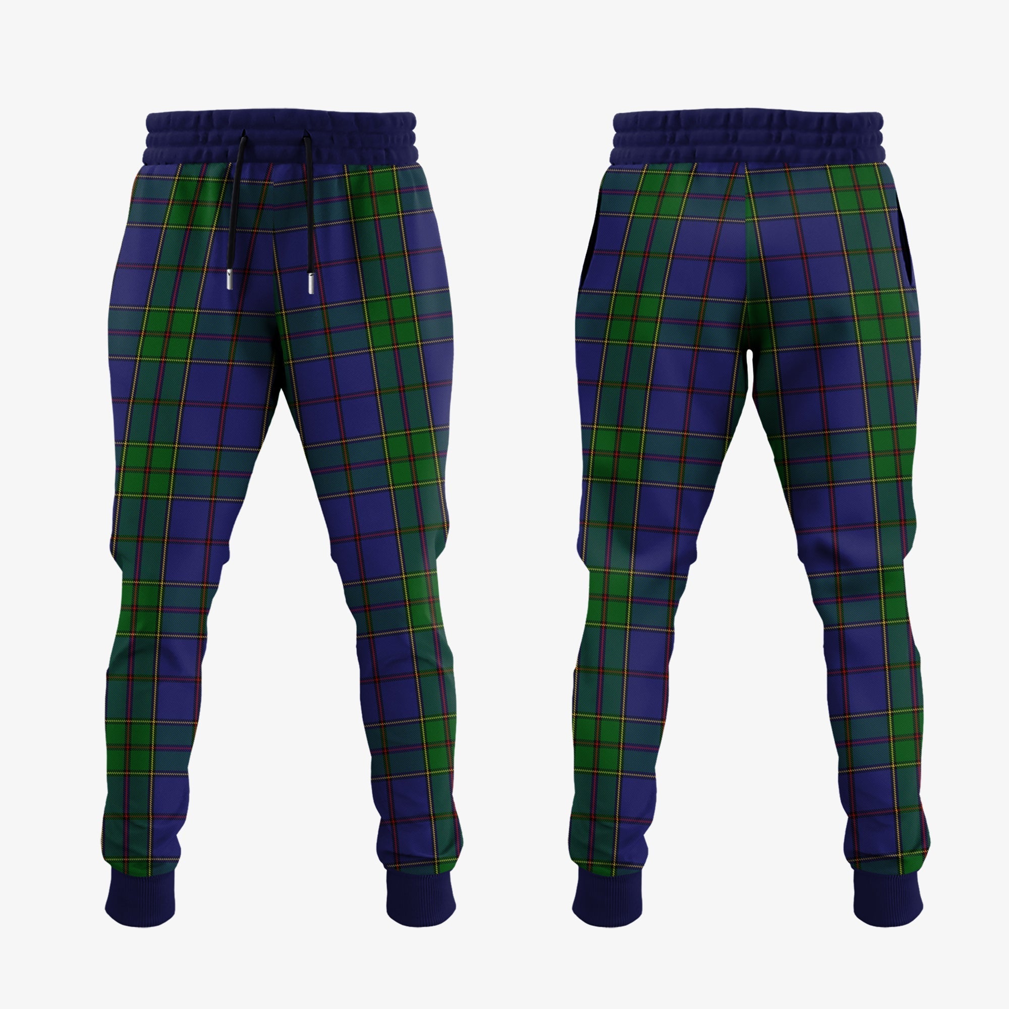 Strachan Tartan Crest Jogger Sweatpants