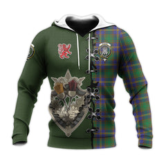 Strange of Balkaskie Tartan Hoodie - Lion Rampant And Celtic Thistle Style