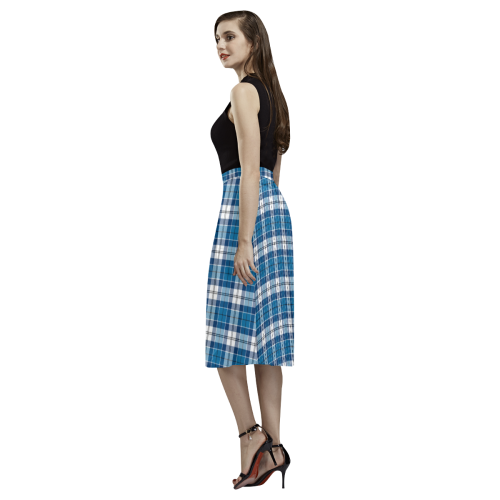 Strathclyde District Tartan Aoede Crepe Skirt