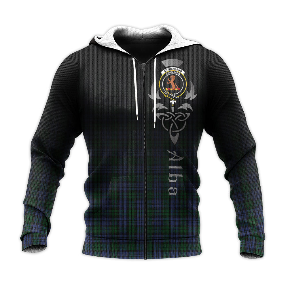 Sutherland Tartan Hoodie - Alba Celtic Style