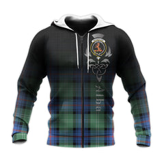 Sutherland Ancient Tartan Hoodie - Alba Celtic Style