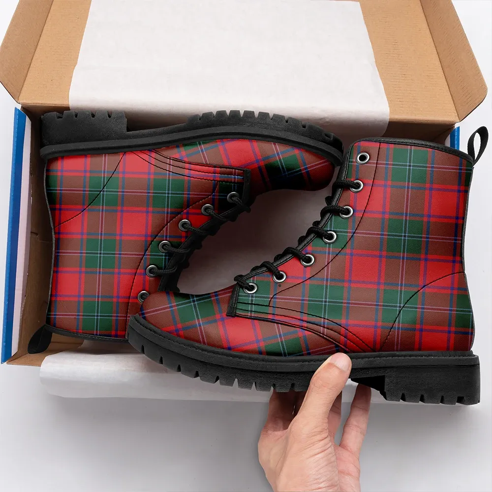 MacPhail Tartan Leather Boots