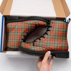 Scott Ancient Tartan Leather Boots