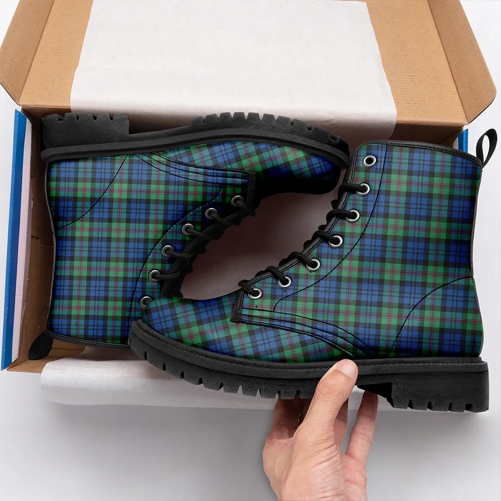 Baird Ancient Tartan Leather Boots