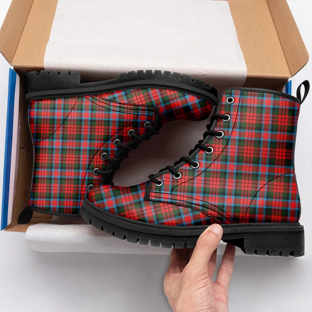 MacDuff Modern Tartan Leather Boots