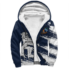 Howard Coat of Arms Sherpa Hoodie - Lion Style