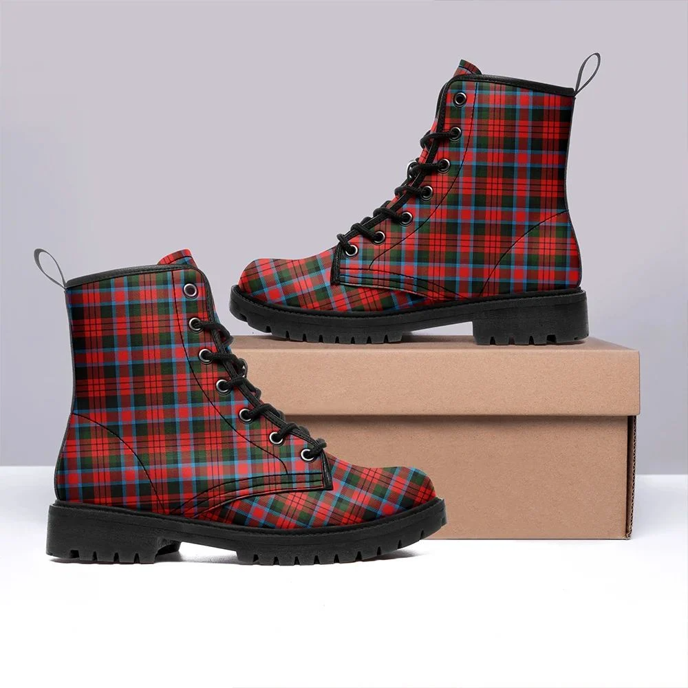 MacDuff Modern Tartan Leather Boots