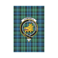 Campbell Ancient 01 Tartan Crest Garden Flag