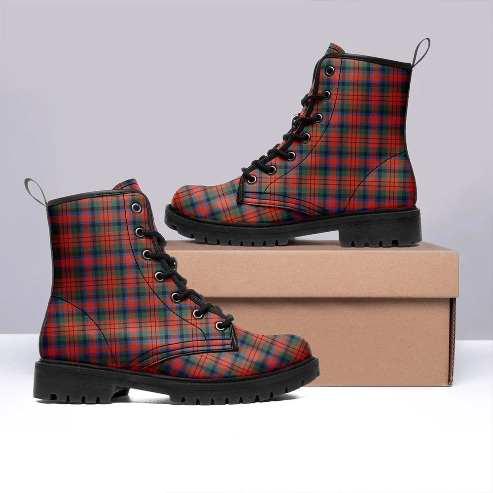 MacDuff Ancient Tartan Leather Boots