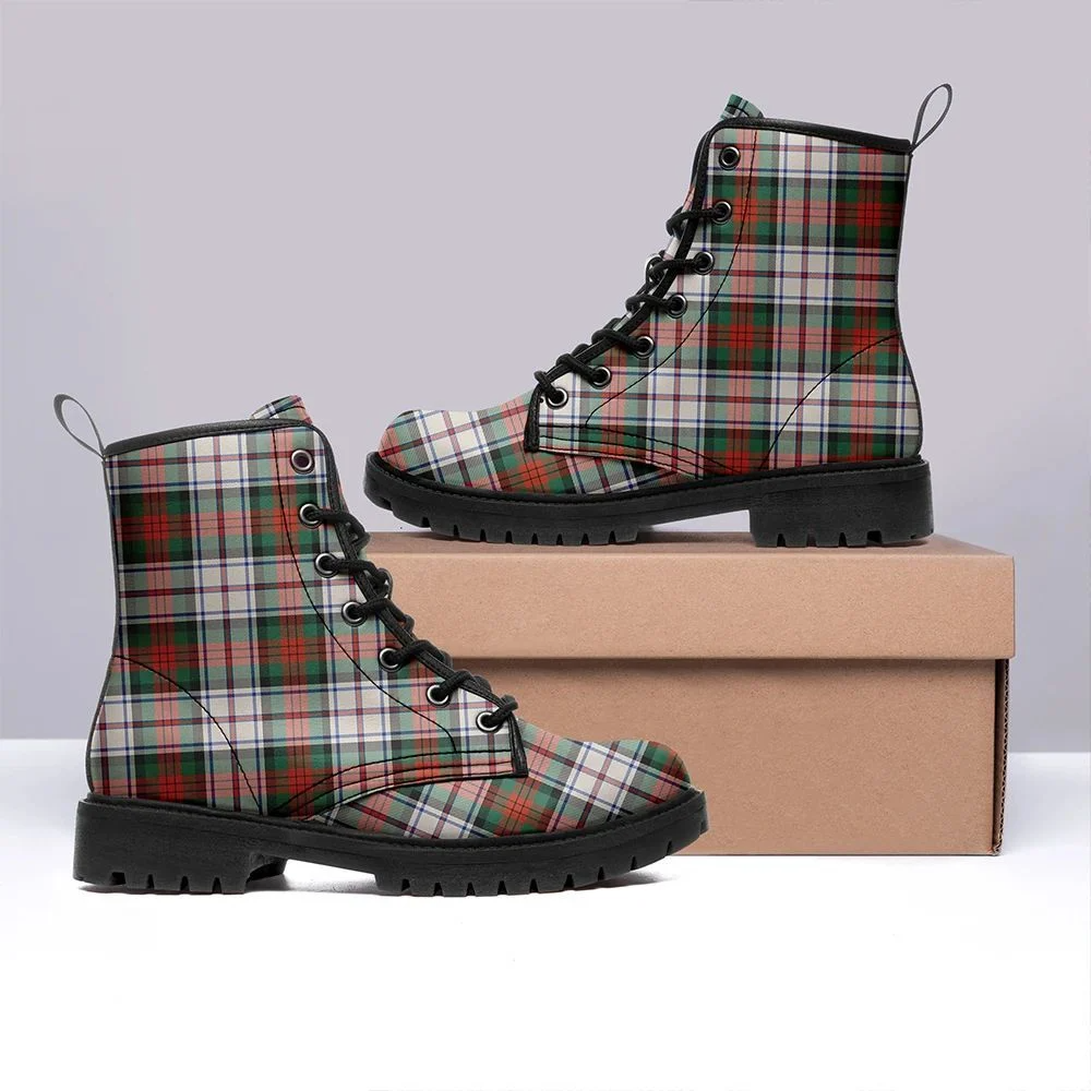 MacDuff Dress Ancient Tartan Leather Boots