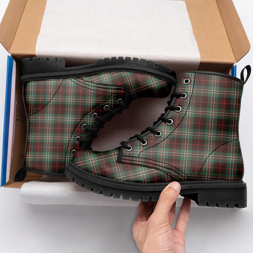 Scott Brown Ancient Tartan Leather Boots