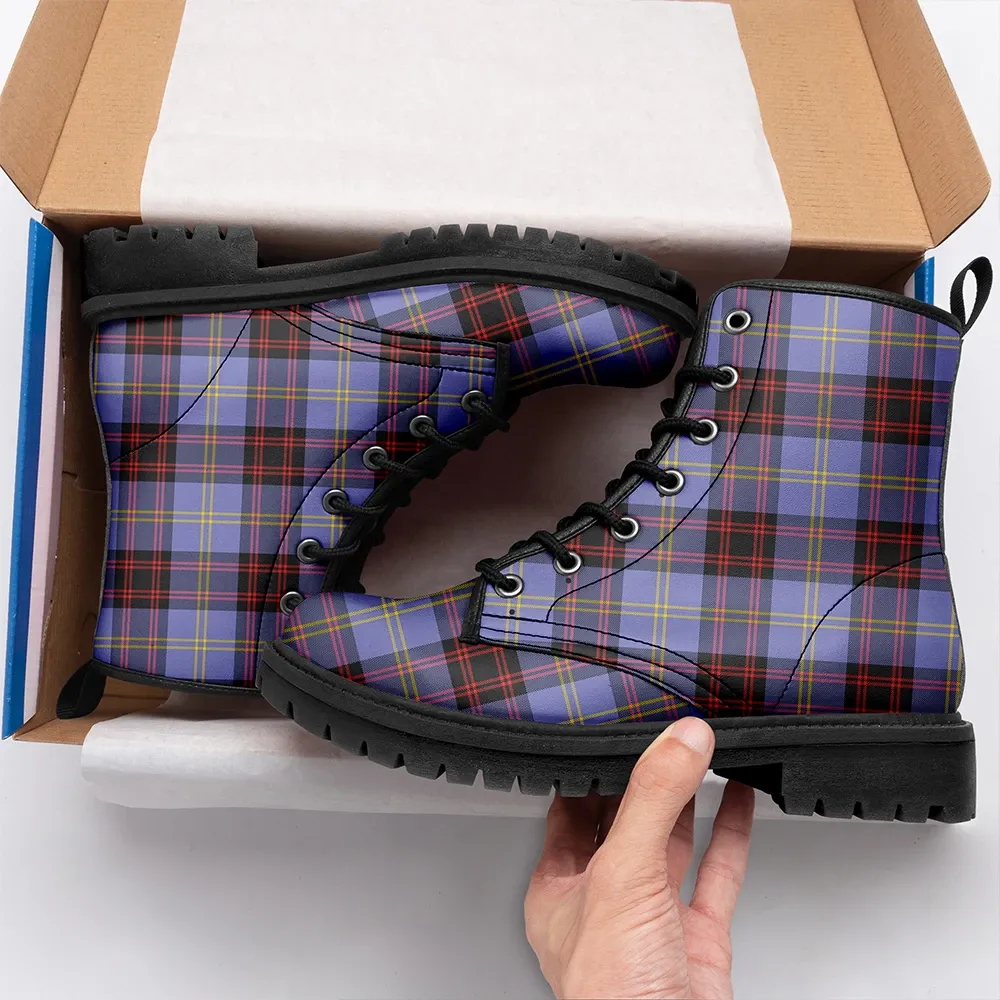 Rutherford Tartan Leather Boots