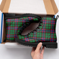 McGeachie Tartan Leather Boots