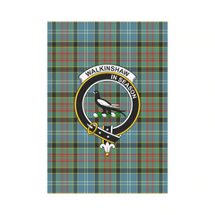 Walkinshaw Tartan Crest Garden Flag