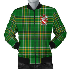 Howard National Tartan Coat Of Arms Bomber Jacket