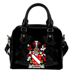 Howard Coat Of Arms Shoulder Handbags