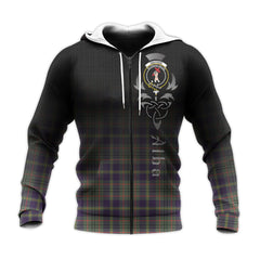 Taylor Weathered Tartan Hoodie - Alba Celtic Style