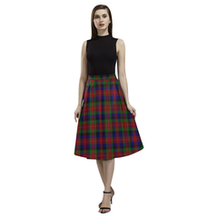 Tennant Tartan Aoede Crepe Skirt