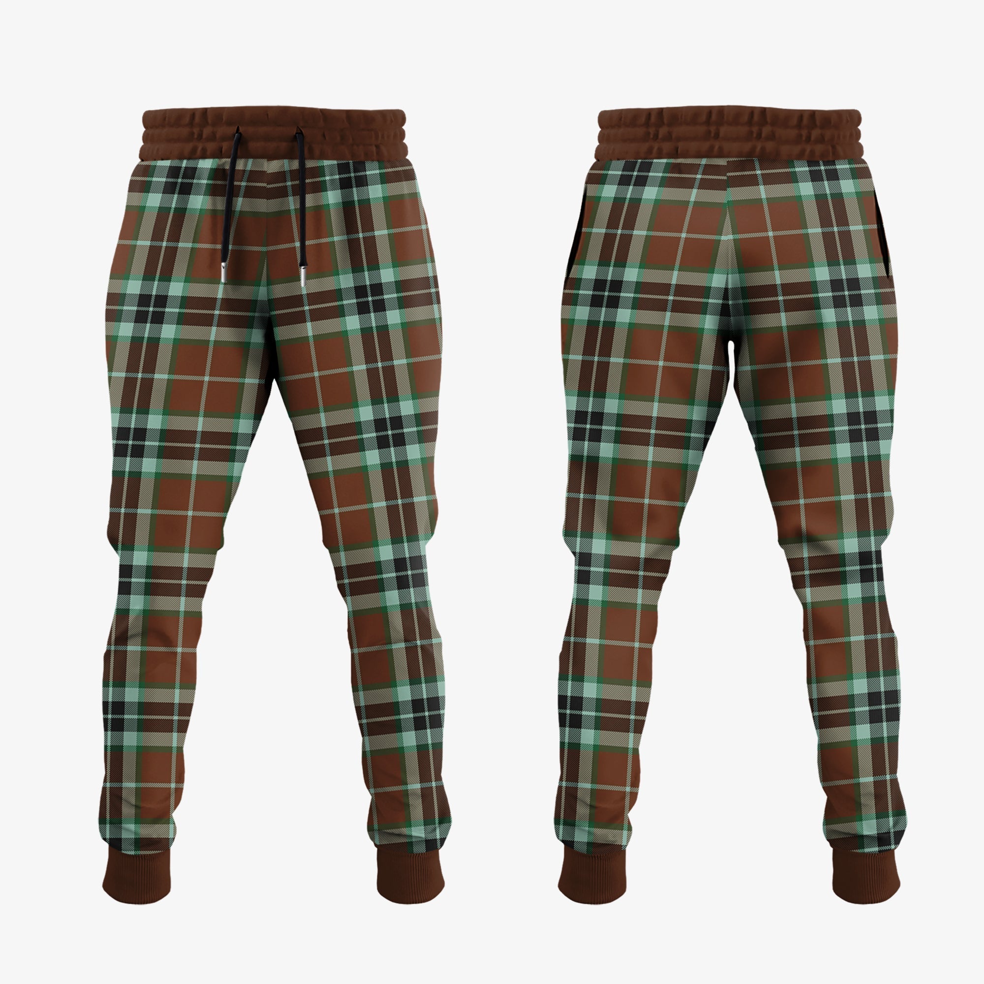 Thomson Hunting Modern Tartan Crest Jogger Sweatpants