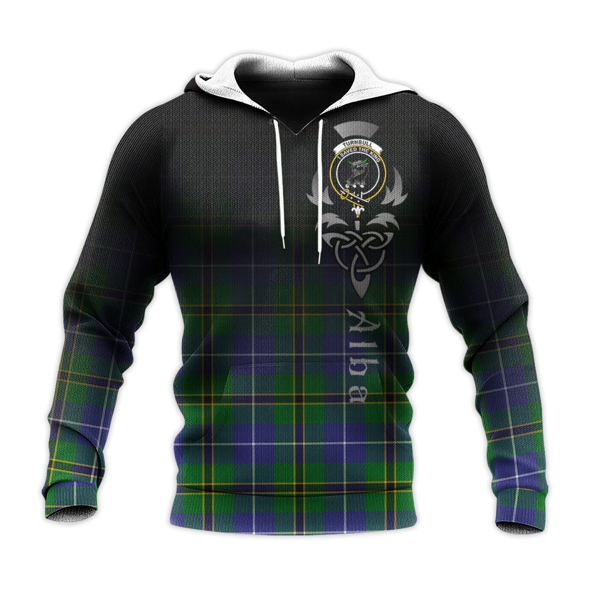 Turnbull Hunting Tartan Hoodie - Alba Celtic Style