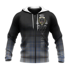 Tweedie Tartan Hoodie - Alba Celtic Style