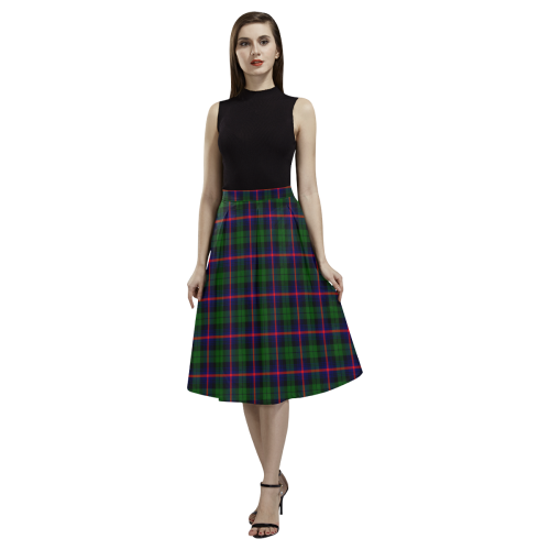 Urquhart Modern Tartan Aoede Crepe Skirt