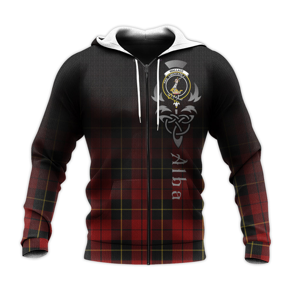 Wallace Tartan Hoodie - Alba Celtic Style