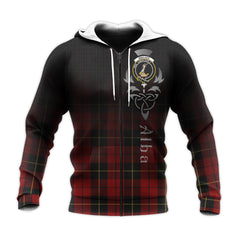 Wallace Tartan Hoodie - Alba Celtic Style