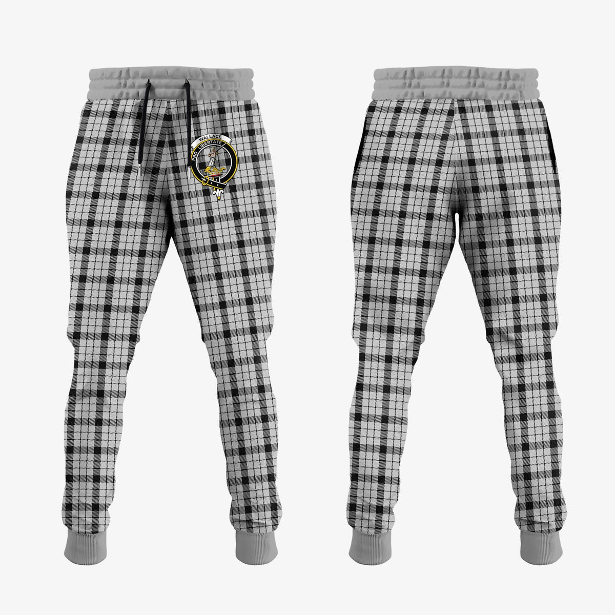 Wallace Dress Tartan Crest Jogger Sweatpants