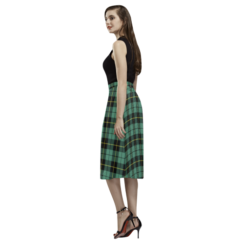 Wallace Hunting Ancient Tartan Aoede Crepe Skirt