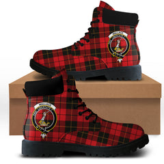 Wallace Weathered  Tartan All Season Boots