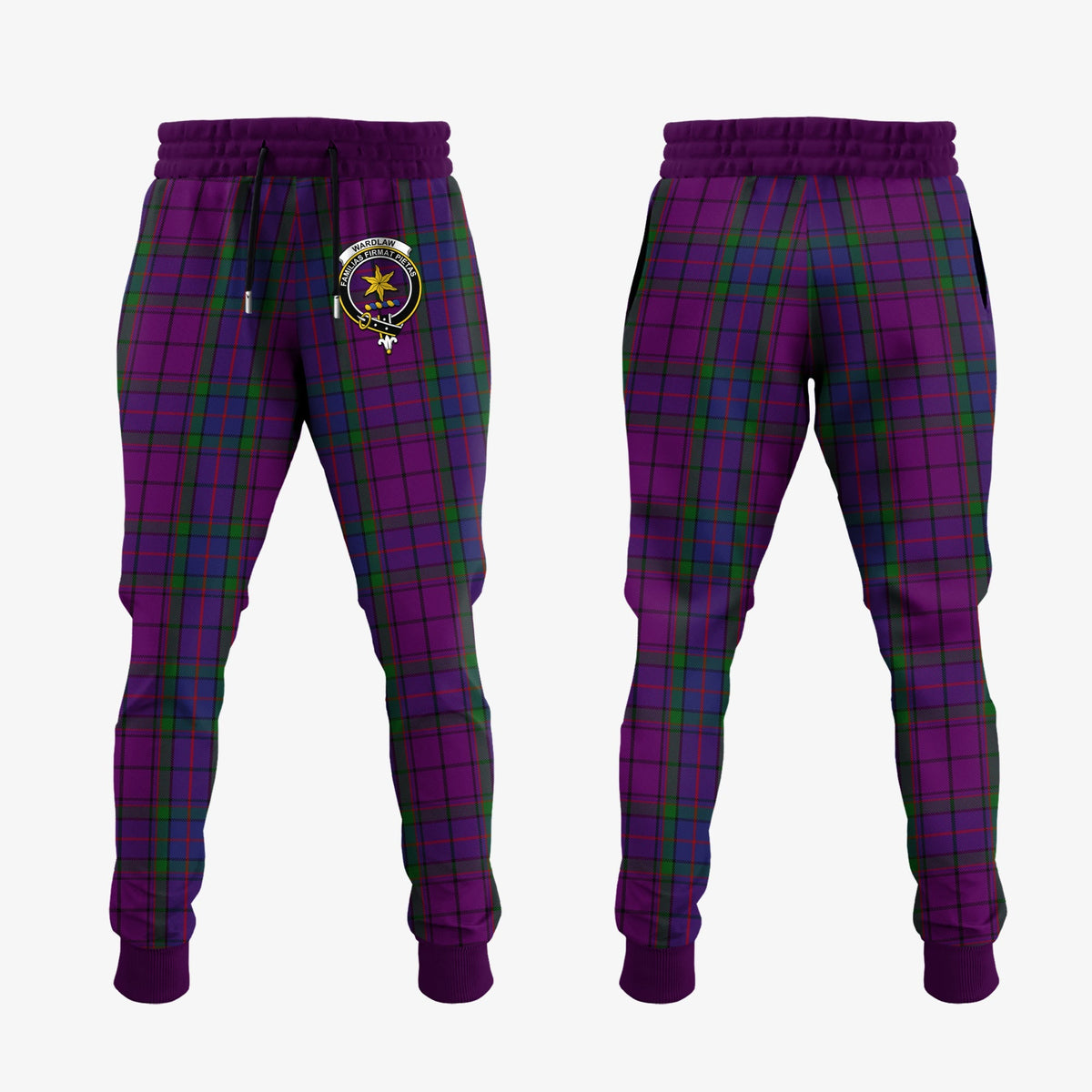 Wardlaw Tartan Crest Jogger Sweatpants