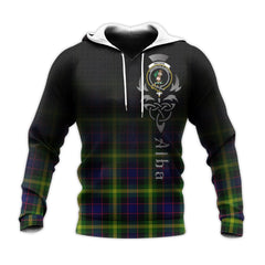 Watson Modern Tartan Hoodie - Alba Celtic Style