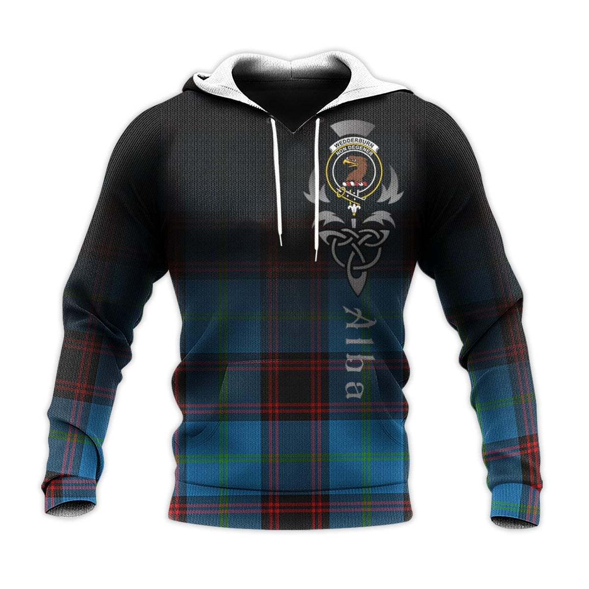 Wedderburn Tartan Hoodie - Alba Celtic Style