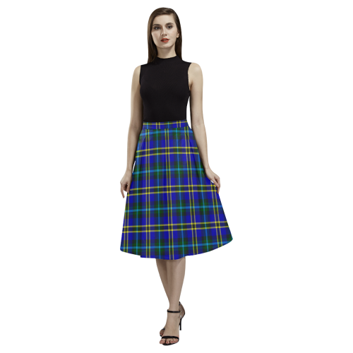 Weir Modern Tartan Aoede Crepe Skirt