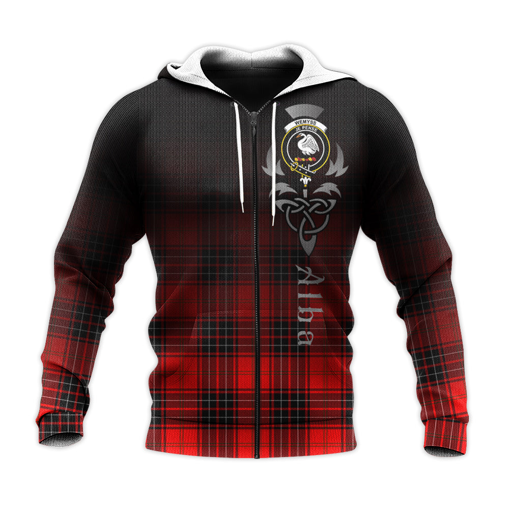 Wemyss Modern Tartan Hoodie - Alba Celtic Style