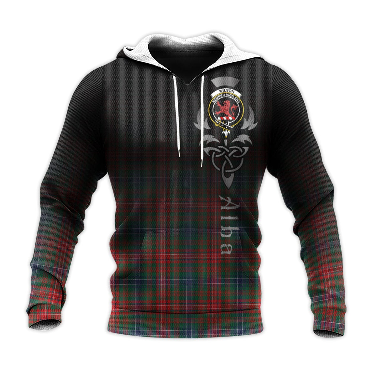 Wilson Modern Tartan Hoodie - Alba Celtic Style